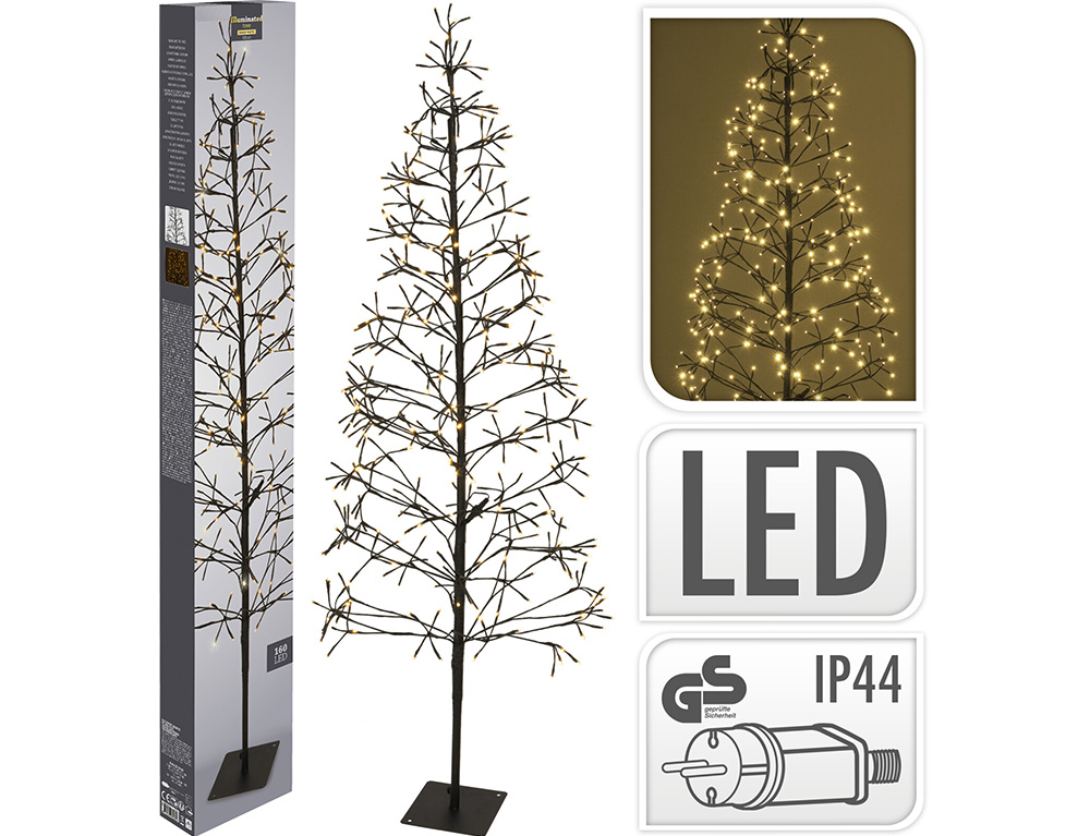 Διακοσμητικά Φωτεινά Στοιχεία Tree 160Led 120Cm Ax5307840