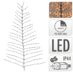 Διακοσμητικά Φωτεινά Στοιχεία Xmas Tree 110X140Cm 150L E.ww Axf205840