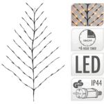 Διακοσμητικά Φωτεινά Στοιχεία Xmas Tree 80X100Cm 68Led E Ww Axf205830