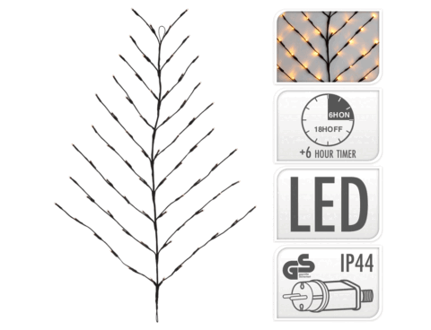 Διακοσμητικά Φωτεινά Στοιχεία Xmas Tree 80X100Cm 68Led E Ww Axf205830