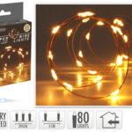 Διακοσμητικά Λαμπάκια Led Copperwire 80Led Ww Bo Indoor Ax9735030