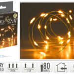 Διακοσμητικά Λαμπάκια Led Gold Wire 80L Extra Warm Wht Ax9734120