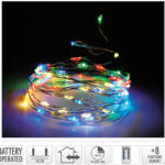 Διακοσμητικά Λαμπάκια Led Silver Wire 200Led 8F Remote Ax9722120