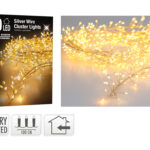 Διακοσμητικά Λαμπάκια Led Silverwire 100Led Cluster Ax8717600