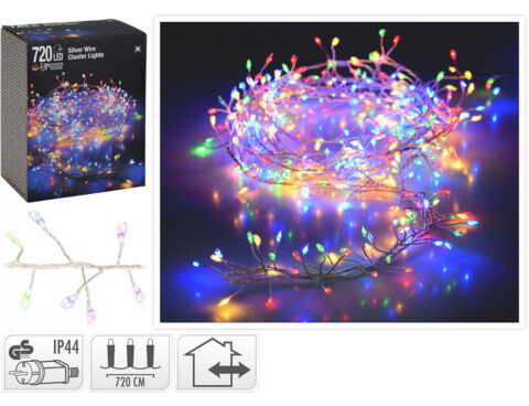 Διακοσμητικά Λαμπάκια Led Silverwire 720 Multi Cluster Ax8717460