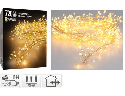 Διακοσμητικά Λαμπάκια Led Silverwire 720Led Cluster Ax8717660