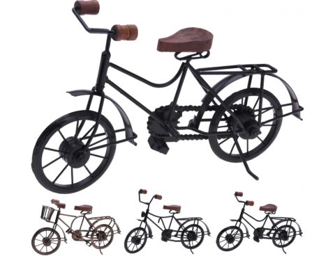 Διακόσμητικά Στοιχεία Bicycle 36Cm Black 3Ass