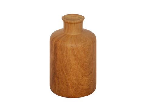 Διακόσμητικά Στοιχεία Crmc Vase Wood Sao H17.5