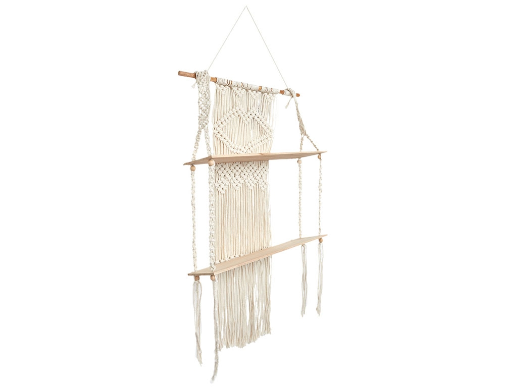 Διακόσμητικά Στοιχεία Etagere Deco Double Boho M6 Hd0178