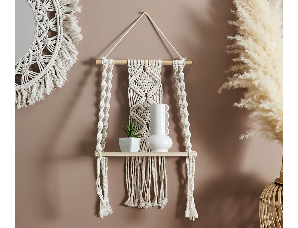 Διακόσμητικά Στοιχεία Etagere L30Cm Deco Boho M6 Hd0180