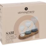 Διακόσμητικά Στοιχεία Sabi Gls/Wood Sandtimer H15 Atmosphera 203943