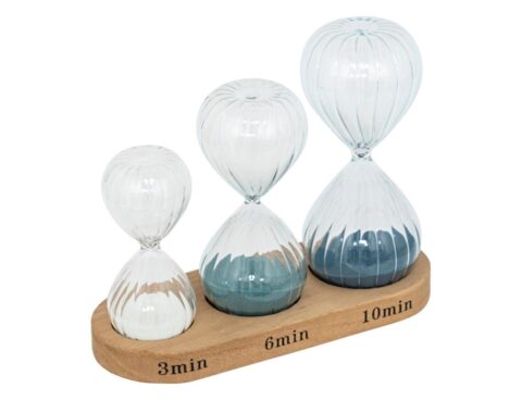 Διακόσμητικά Στοιχεία Sabi Gls/Wood Sandtimer H15 Atmosphera 203943