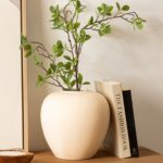 Διακόσμητικά Στοιχεία Vase Crmq Boule Rily Beige H22