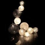 Διακοσμητικές Γιρλάντες Led Grey Multisize 10 Led Garland 100Cm La10297
