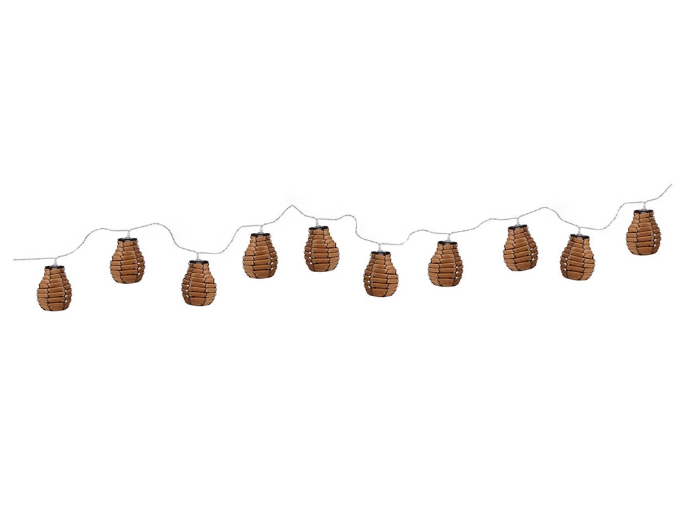 Διακοσμητικές Γιρλάντες Led Light Chain Lampions 10Pcs On Batt Af5000860