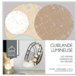Διακοσμητικές Γιρλάντες Led Multisize Ball String Lights Bluebeige 100Cm La102