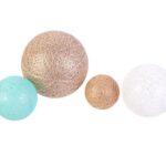 Διακοσμητικές Γιρλάντες Led Multisize Ball String Lights Bluebeige 100Cm La102