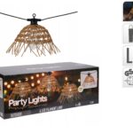 Διακοσμητικές Γιρλάντες Led Party Lights 6 Lamps Pe Rattan Le2100380