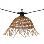 Διακοσμητικές Γιρλάντες Led Party Lights 6 Lamps Pe Rattan Le2100380