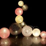 Διακοσμητικές Γιρλάντες Led Pink Multisize 10 Led Garland 100Cm La10298