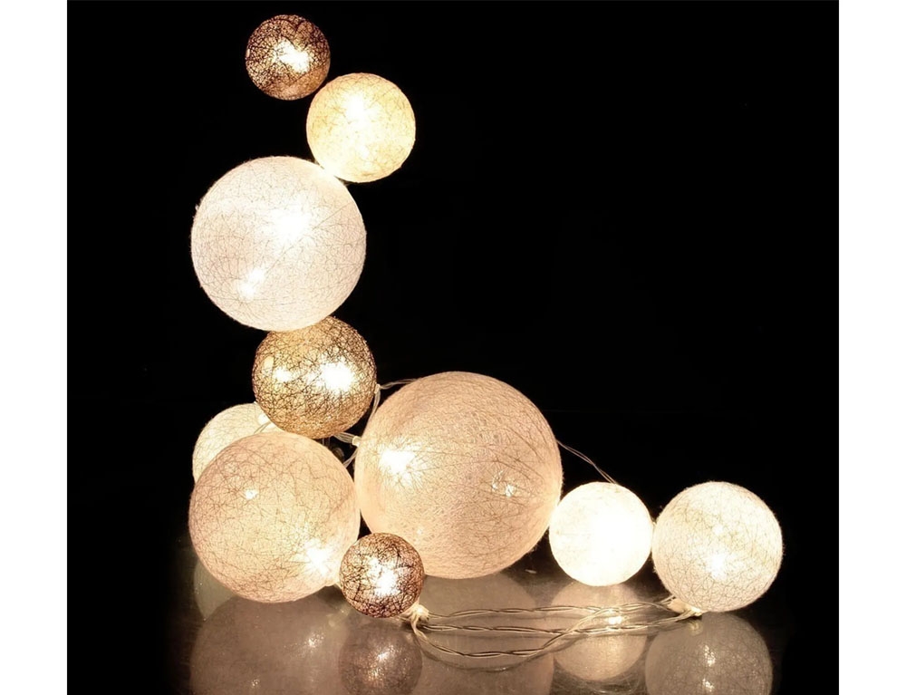 Διακοσμητικές Γιρλάντες Led Pink Multisize 10 Led Garland 100Cm La10299