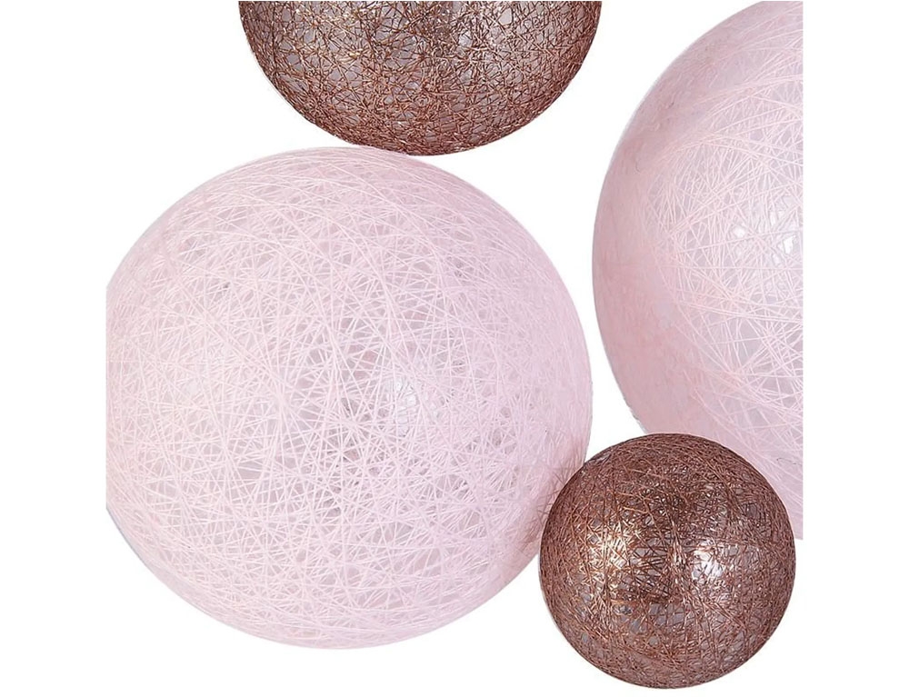 Διακοσμητικές Γιρλάντες Led Pink Multisize 10 Led Garland 100Cm La10299