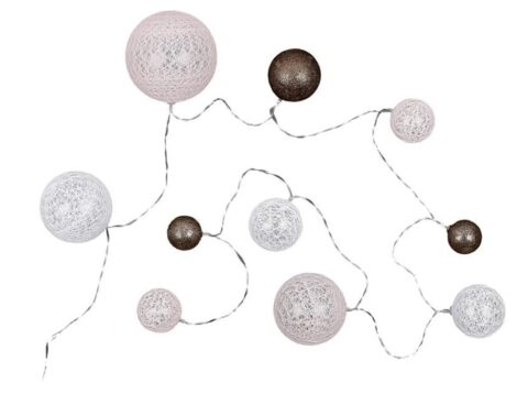 Διακοσμητικές Γιρλάντες Led Pink Multisize 10 Led Garland 100Cm La10299