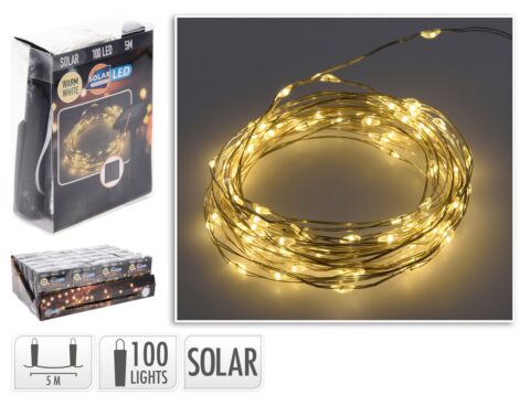 Διακοσμητικές Γιρλάντες Led Solar Lighting Led 100Pcs Cz6540010