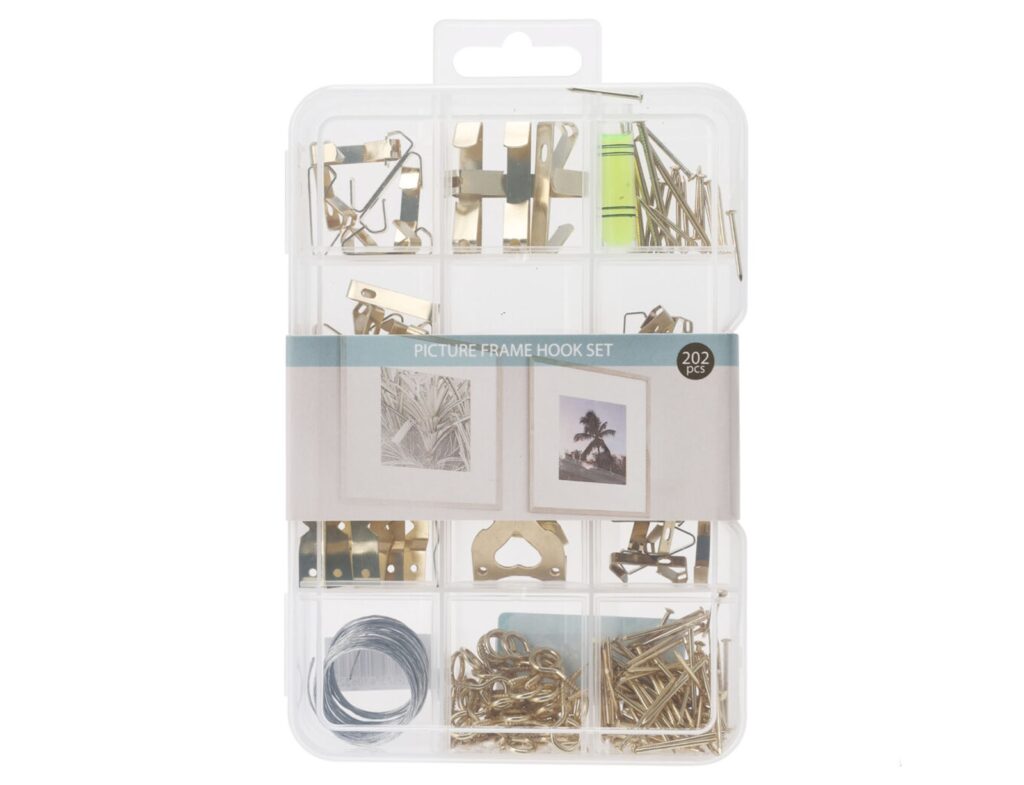 Διακοσμητικοί Γάντζοι Picture Hangers Kit 202 Pcs