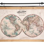 Διακοσμητικοί Πίνακες Hang Canvas World Wild 100X78 182112