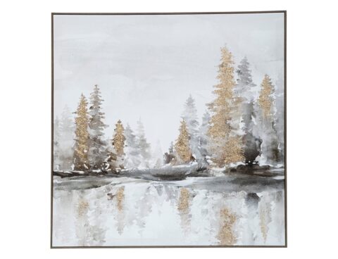 Διακοσμητικοί Πίνακες Paint Frame Canva Bilal 78X78 Atmosphera 197602