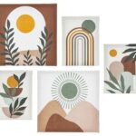 Διακοσμητικοί Πίνακες Sun Print Frame Cynthia X5 Atmosphera 205652C