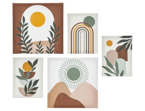 Διακοσμητικοί Πίνακες Sun Print Frame Cynthia X5 Atmosphera 205652C