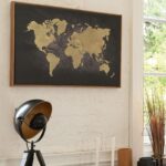 Διακοσμητικοί Πίνακες World Frame Foil Canvas 58X88 Atmosphera 162269