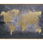 Διακοσμητικοί Πίνακες World Frame Foil Canvas 58X88 Atmosphera 162269