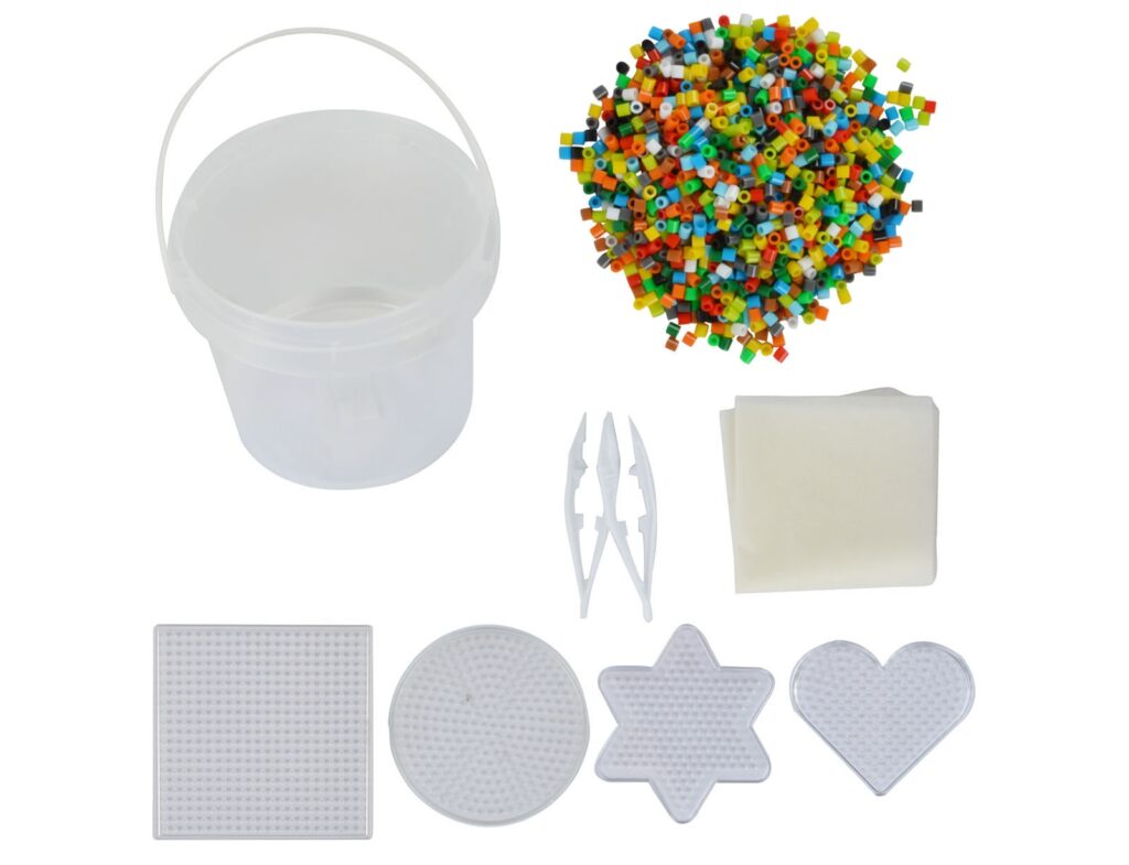 Δημιουργική Απασχόληση Bucket Of Ironing Beads 5000 Pcs 12 Colors Wper217