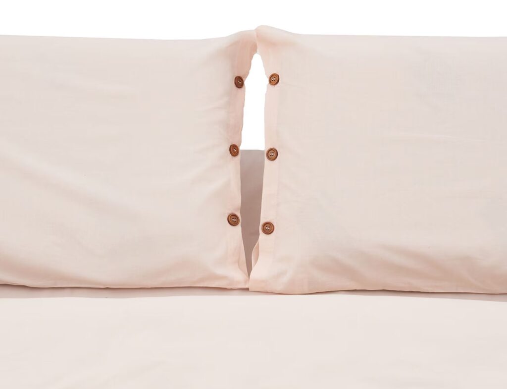 Διπλή Παπλωματοθήκη & 2 Μαξιλαροθήκες Heinner Home Hr-3Bed-Bej
