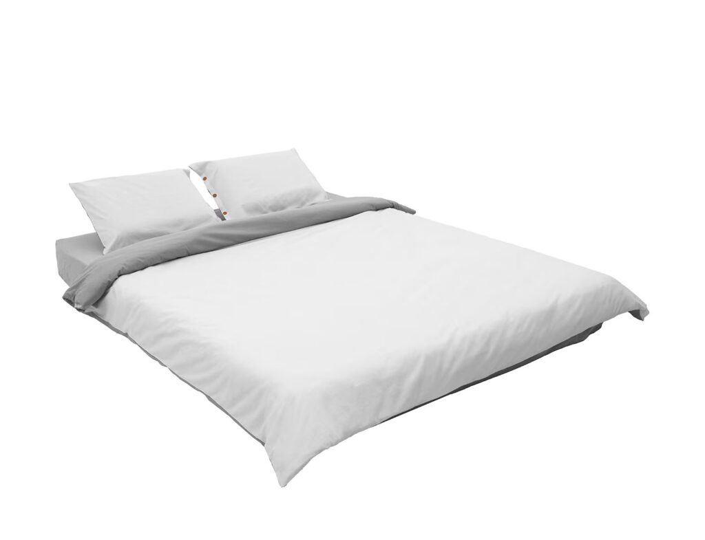Διπλή Παπλωματοθήκη & 2 Μαξιλαροθήκες Heinner Home Hr-3Bed-Gry