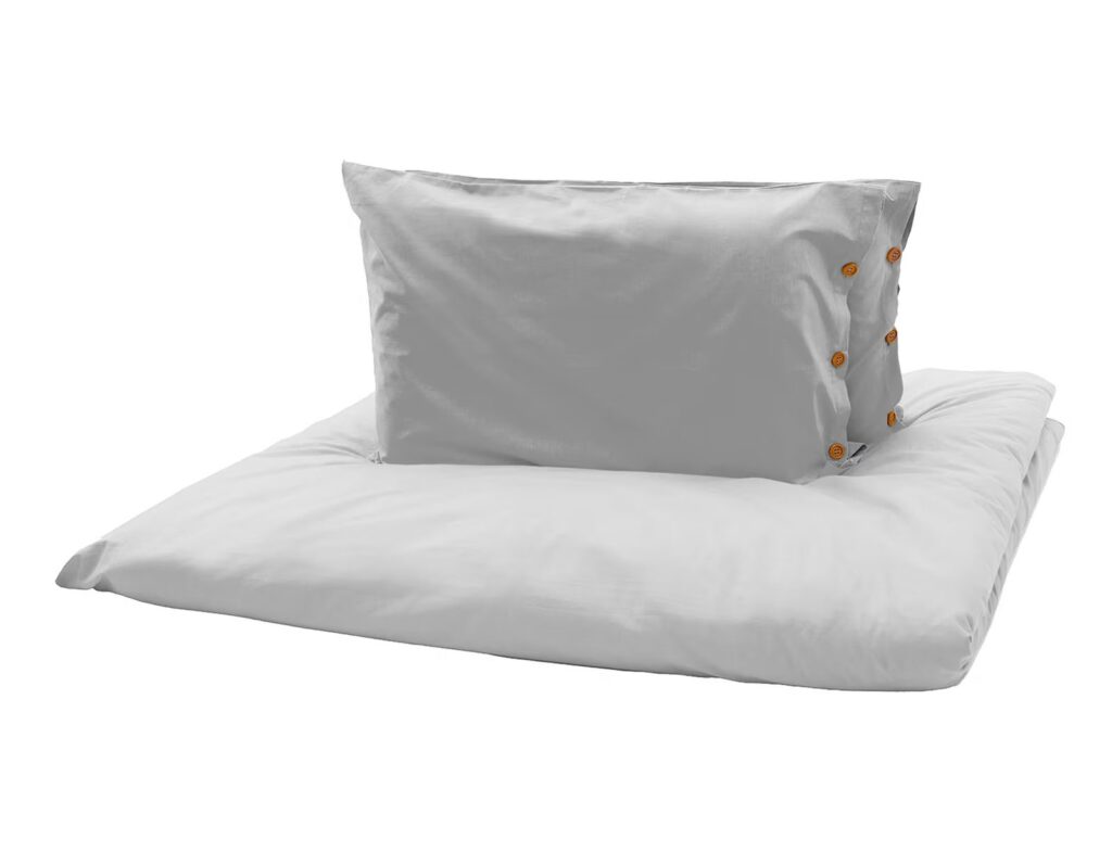 Διπλή Παπλωματοθήκη & 2 Μαξιλαροθήκες Heinner Home Hr-3Bed-Gry