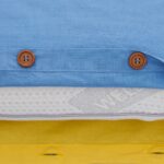 Διπλή Παπλωματοθήκη & 2 Μαξιλαροθήκες Heinner Home Hr-3Bed-Ylw