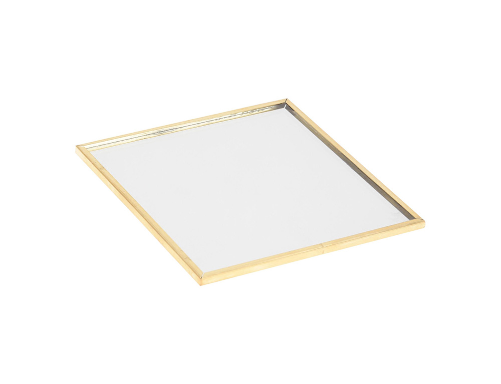 Δίσκοι Deco Plate Mirror 10Cm Gold 2Ass Acc681490