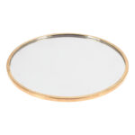 Δίσκοι Deco Plate Mirror 10Cm Gold 2Ass Acc681490