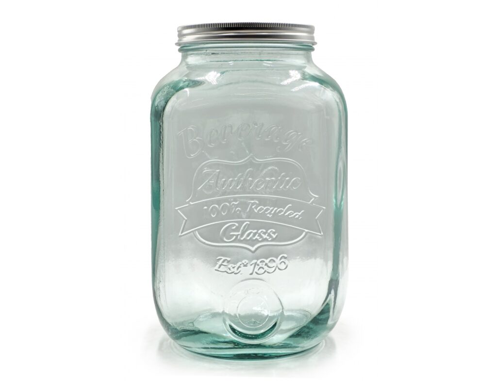 Δοχεία Τροφίμων Δοχειο Glass Drops Me Καπακι Authentic Est.1896 4L