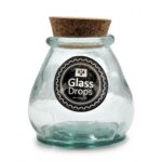 Δοχεία Τροφίμων Δοχειο Glass Drops Sac Me Πωμα Φελλου 380Cc 10Cm