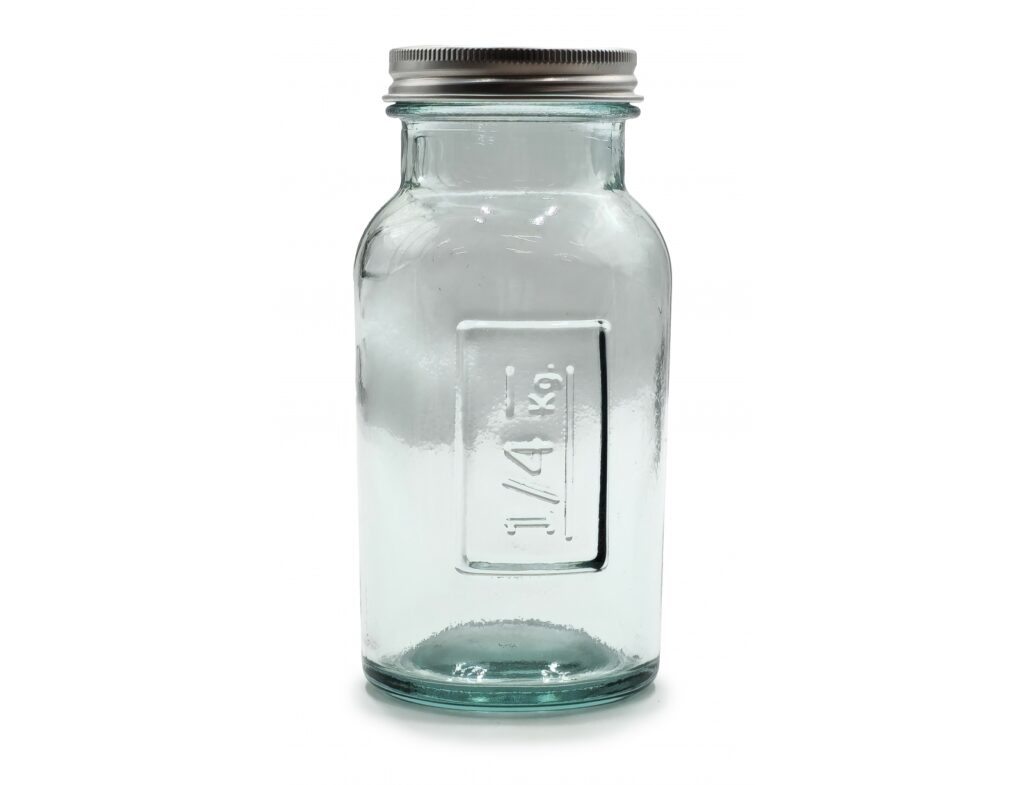Δοχεία Τροφίμων Δοχειο Me Καπακι Glass Drops Storage 250Cc 14Cm