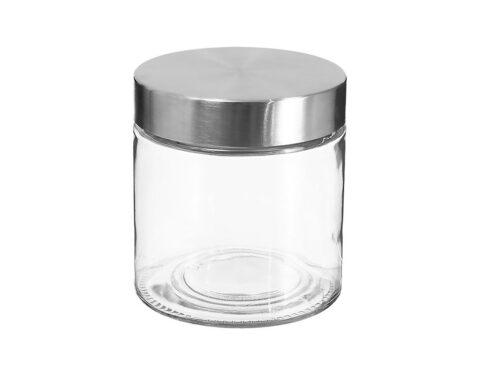 Δοχεία Τροφίμων Jar Glass+Ss 0.75L Nixo 135296