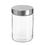 Δοχεία Τροφίμων Jar Glass+Ss 1.2L Nixo 135297