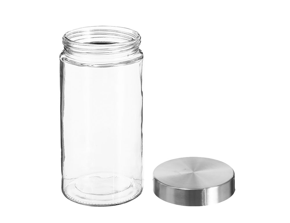 Δοχεία Τροφίμων Jar Glass+Ss 1.7L Nixo 135298