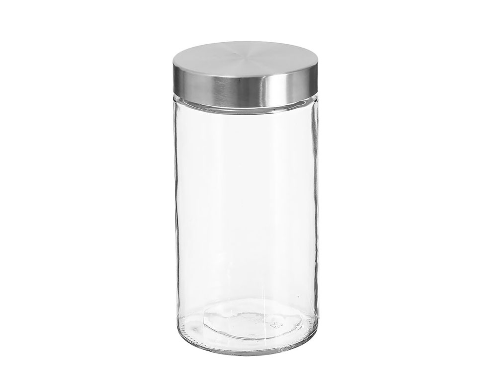 Δοχεία Τροφίμων Jar Glass+Ss 1.7L Nixo 135298