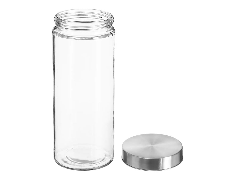 Δοχεία Τροφίμων Jar Glass+Ss 2L Nixo 135299